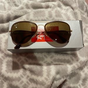 POLARIZED aviator ray ban sunglasses